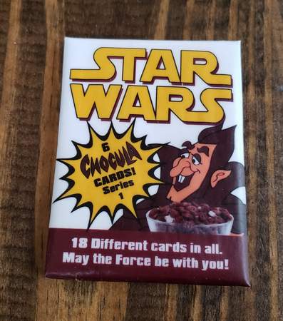 Star Wars General Mills Wax Pack series 1 - Count Chocula